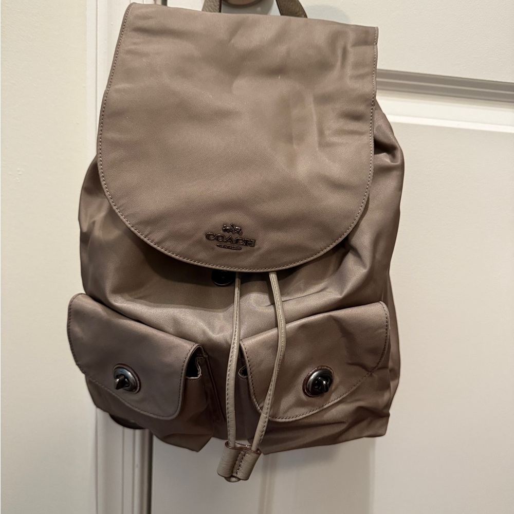 Coach Taupe Backpack